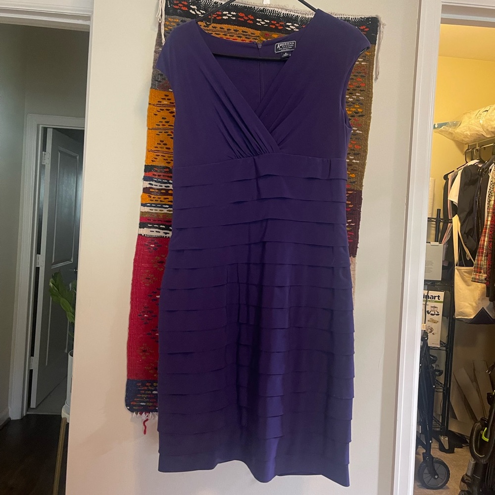 Size 6 Purple Dress